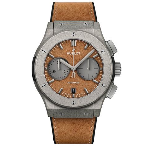 hublot classic fusion aerofusion chronograph concrete|Hands.